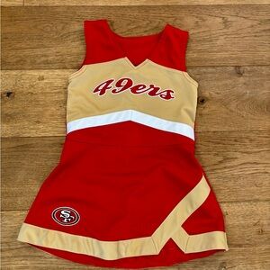NFL Apparel | Girls 49ers Cheerleader Dress